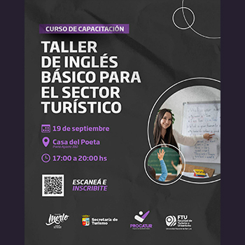 Taller de Inglés Básico para el sector turístico