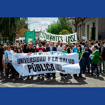 San Luis volvió a levantar su voz en defensa de la educación pública