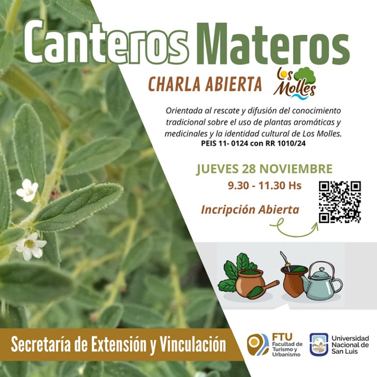 Charla abierta sobre Canteros materos