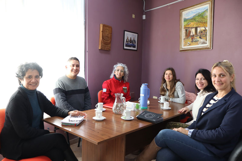 La FTU se reunió con los Bomberos Voluntarios de la Villa de Merlo