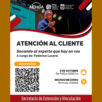 La FTU dará el Curso de Capacitación Intensivo “Atención al Cliente: Sacando al experto que hay en vos”