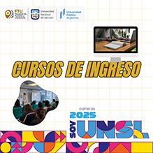 Información sobre los Cursos de Ingreso