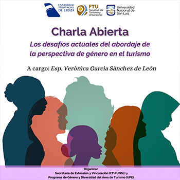 Charla abierta “Los desafíos actuales del abordaje de la perspectiva de género en el Turismo” 