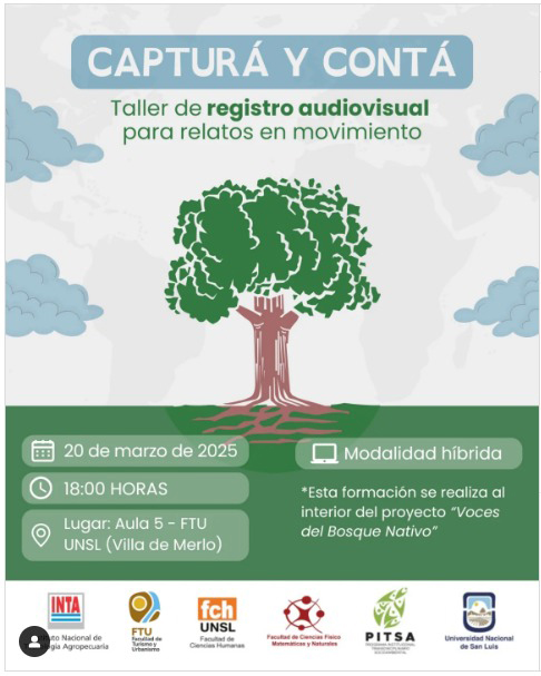 Taller de Registro Audiovisual para relatos en movimiento “Capturá y Contá”