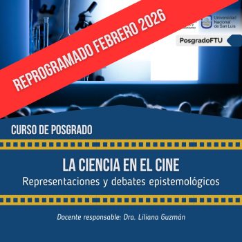 Curso de posgrado “La ciencia en el cine: representaciones y debates epistemológicos”