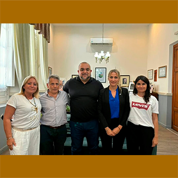 La Decana de la FTU se reunió con su par de la FCEJS y el intendente de Villa Mercedes