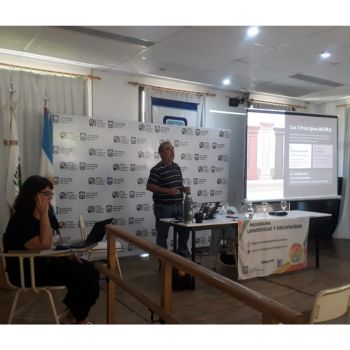 El Programa Universidad y Discapacidad de la UNSL dio un nuevo Curso de Formación