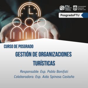 Curso de Posgrado “Gestión de Organizaciones Turísticas”