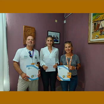 La FTU y AGUITUR Merlo firmaron convenios