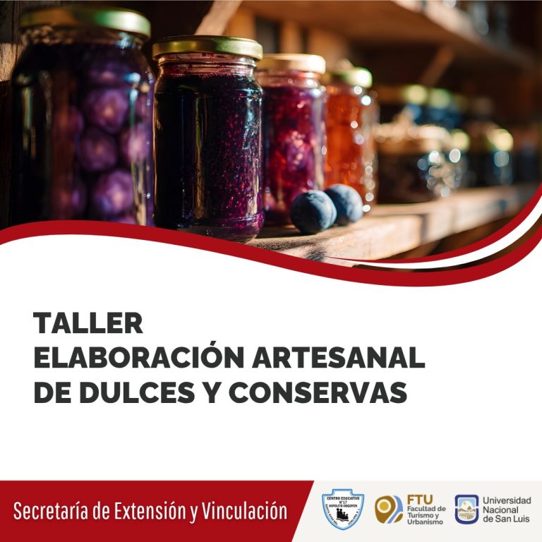 Taller de “Elaboración Artesanal de Dulces y Conservas”